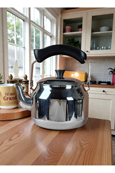 AR HOME إبريق شاي من الفولاذ المقاوم للصدأ (2 لتر)