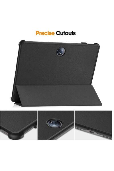 HYX Smart Case for OnePlus Pad 2 12.1" - Auto Sleep/Wake, Pen Holder - Black