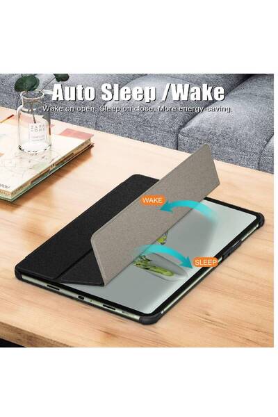 HYX Smart Case for OnePlus Pad Go 11.4'' (2023) - Trifold Stand, Auto Wake/Sleep, Black