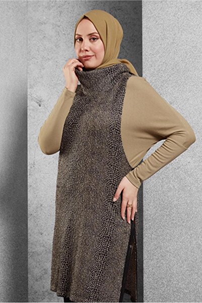 Alvina Patterned Vest Tunic 4769