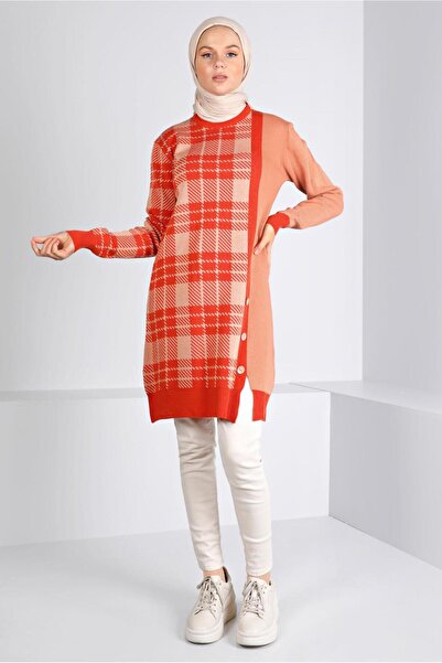 Alvina ΠΛΕΚΤΟ ΤΟΥΝΙΚΟ ΜΕ ΚΟΥΜΠΙΑ ΜΕ ΚΑΡΟ ΣΧΕΔΙΟ 43175