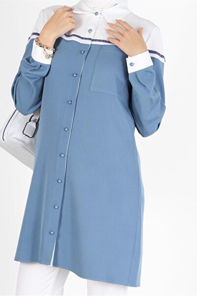 Alvina ΤΟΥΝΙΚ ΜΕ ΔΥΟ ΧΡΩΜΑΤΑ ΚΟΥΜΠΙΑ 42213