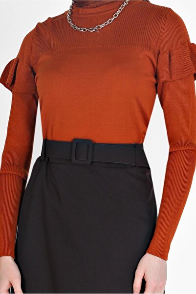 Alvina SWEATER WITH FLUFFY SLEEVES 42075