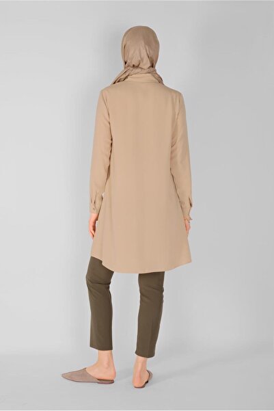 Alvina Flower Embroidered Buttoned Tunic 41493