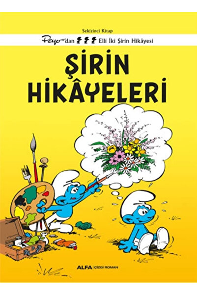 Alfa Yayınları Şirinler 8 - Şirin Hikâyeleri