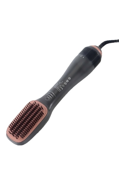 Joy Hair Styling Brush Dryer And Styler - Black/Bronze (M)