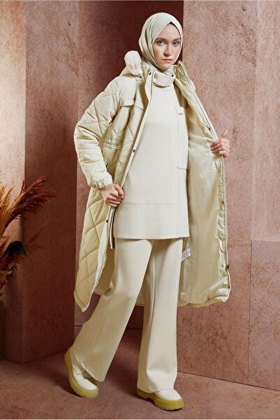 Alvina Αποσπώμενο παλτό με κουκούλα - 90514