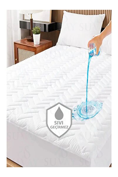 Osmanlı Home Concept Sıvı Geçirmeyen Yatak Koruyucu Lastikli Fitted Alez %100...