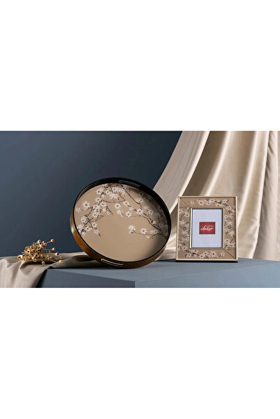 Kelebek Calina Flowers Tepsi