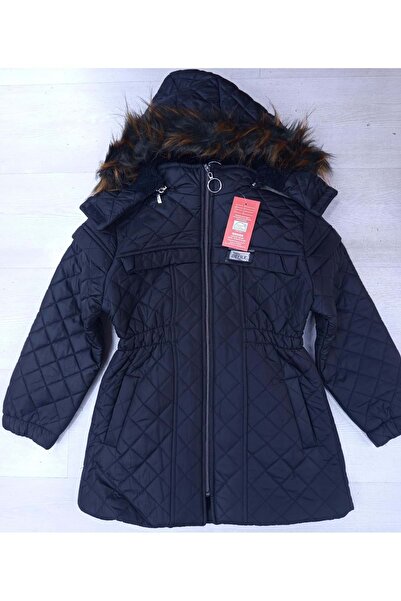 BAŞAK ÇOCUK GİYİM 1050 DEFİLE KIZ MONT 10/13 YAŞ - SİYAH - 11-12 YAŞ
