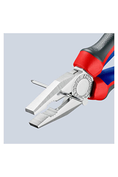 Knipex combination pliers/patent chrome with multi-component handle 200 mm