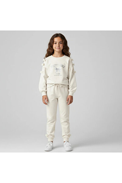 ALG Girl's Shiny Printed Cotton Soft Suit