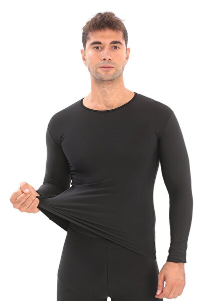 SAUNA SUIT Ανδρικά θερμικά εσώρουχα Winter Raised Keep Warm Μακρυμάνικο μονό τοπ