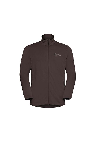 Jack Wolfskin Kolbenberg Fz Men's Brown Fleece Jacket Men's Fleece Jacket A63964