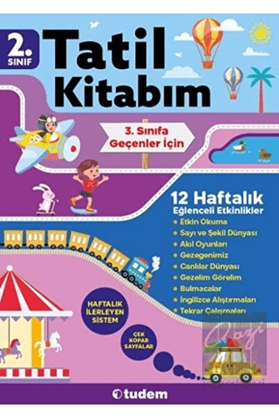 Tudem Yayınları 2. Sınıf Tatil Kitabım