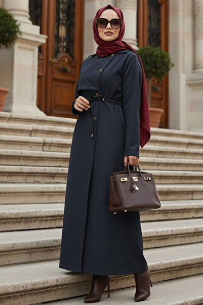 N.S NEVA STYLE Μπλε ναυτικό μπλουζάκι με κουμπιά 62231L