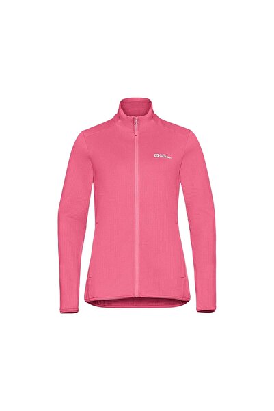 Jack Wolfskin Kolbenberg Fz Women's Pink Fleece Jacket Women's Fleece Jacket A63965