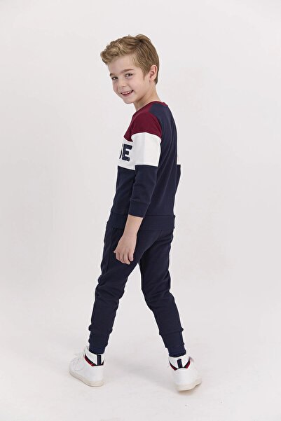 ROLY POLY Claret Red Boy's Tracksuit Set