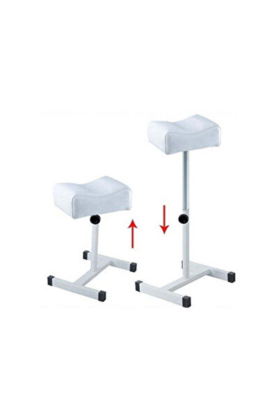 Cosmeticos Регулируема стойка за педикюр - бяла