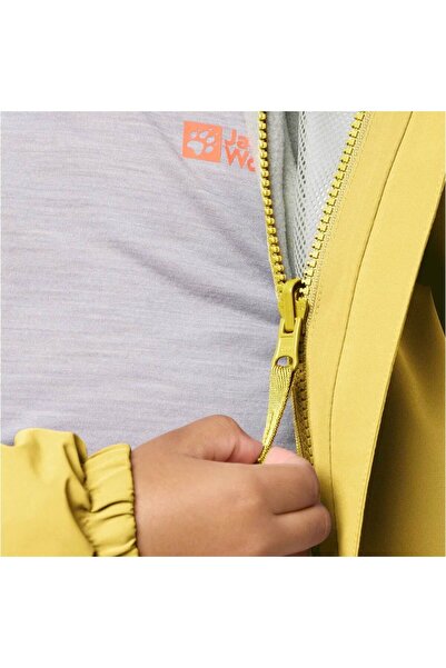 Jack Wolfskin Sumetro Fz Women's Yellow Fleece Jacket Women's Fleece Jacket A65075