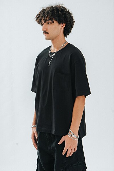No Future No Future Extreme Oversize T-Shirt with Pockets Nf0459Sy
