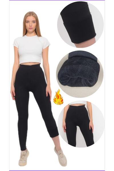 SAUNA SUIT Içlik Tayt Kalın Kışlık Külotlu Çorap