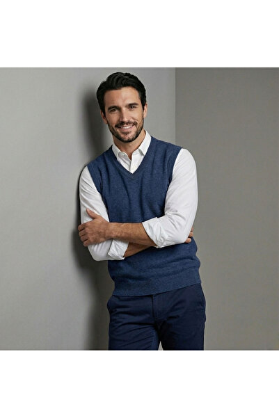 dcn giyim 1985 سترة صوفية رفيعة للرجال-14587