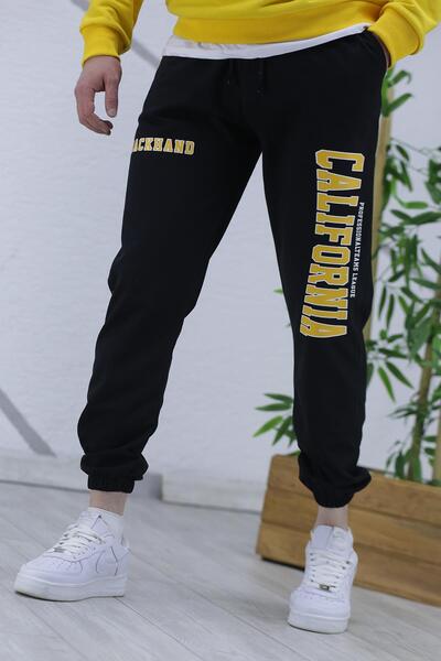 WAFRA Ανδρική καλοκαιρινή λεπτή φόρμα με στάμπα 05