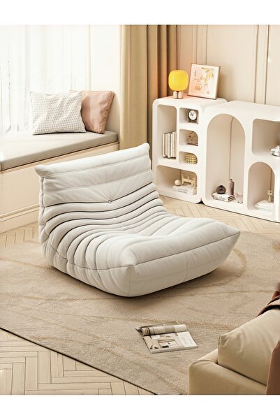 Venpara كرسي أريكة فردي، أريكة أرضية، كرسي أريكة كسول من الألياف الدقيقة لغرف...