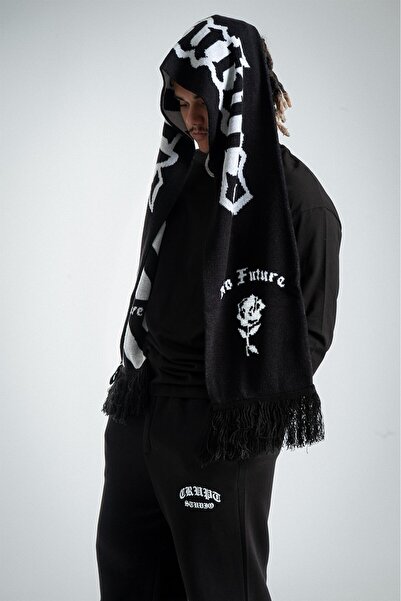 No Future Double Sided Scarf Nf0177Syby