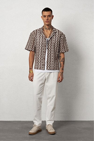 Plus Eighteen Authentic Knitwear Men's Shirt