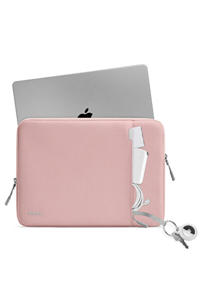 Tomtoc 16-инчов розов калъф за Macbook Pro A13 Defender - A13F2P1