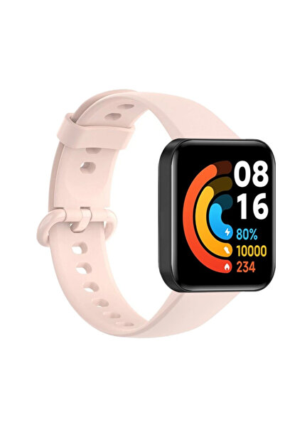 NewFace حزام ساعة شاومي ريدمي ووتش 2 الكلاسيكية (133235) - لون بودرة