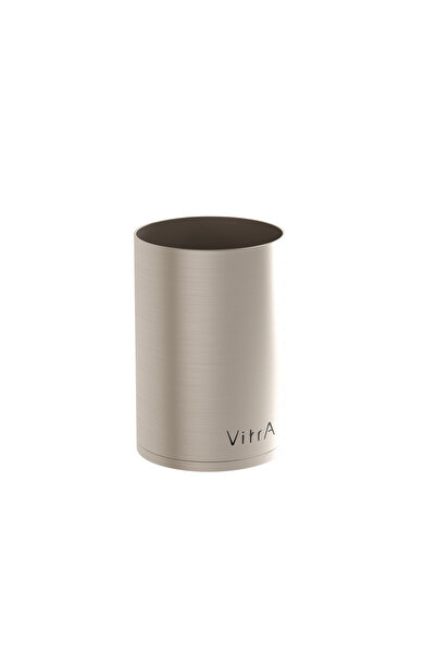 VitrA Origin A4488934 Yerden Fırçalı Nikel Diş Fırçalığı