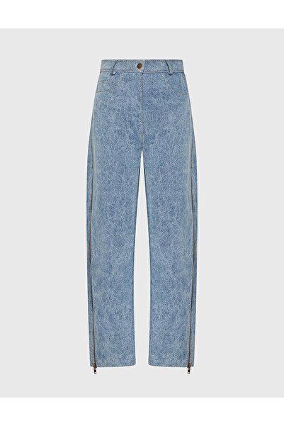 İLVİ Veyra Light Blue Women's Trousers