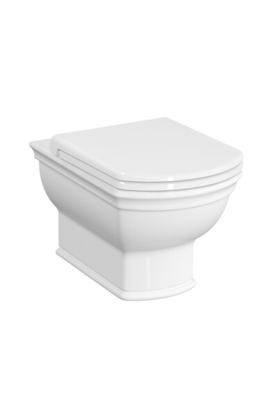 VitrA Valarte 7805B403-0090 Asma Klozet, Rim-ex, 54 cm, Beyaz