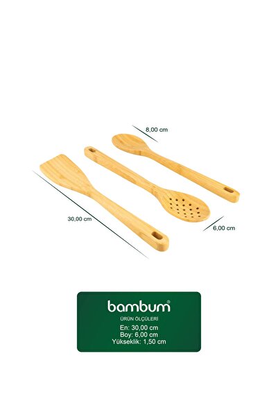 Bambum Pavili 3-Piece Serving Set