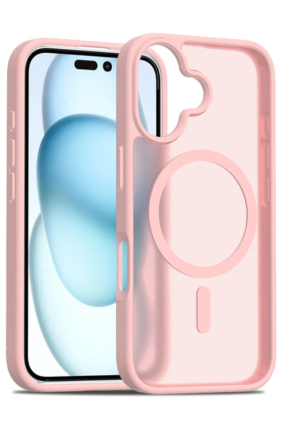 Joko غطاء RDBYDN لآيفون 16 بلس متوافق مع ماج سيف (112509) - لون بودرة