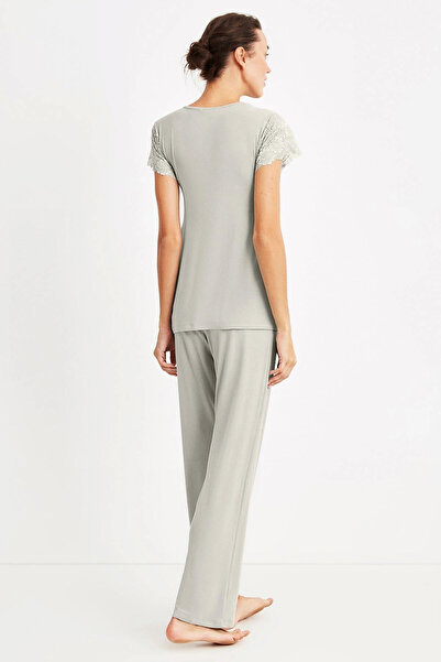 Catherine's 870 Maternity Pajama Set -light Green-