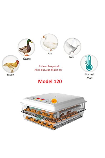 Efe Kuluçka Kaz Kuluçka Makinesi 120 Lik
