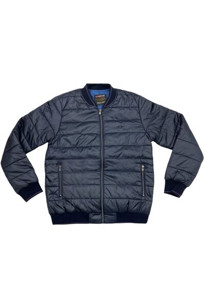 Masimar Ανδρικό παλτό με γιακά με τσέπες