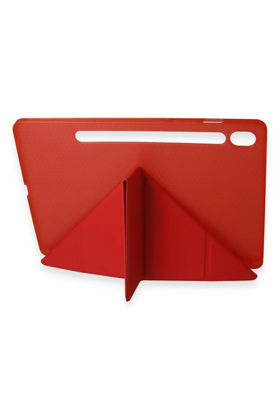 NewFace حافظة تابلت RDBYDN Galaxy Tab A9 Mars مع حامل قلم (112037) - أحمر