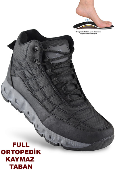 ISPARTALILAR 2602 Cizme ortopedice de exterior pentru bărbați Pantofi Cizme d...