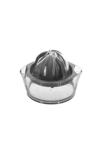 Secret de Gourmet ® citrus juicer, acrylic bowl, gray, 13x11.50x9.10 cm
