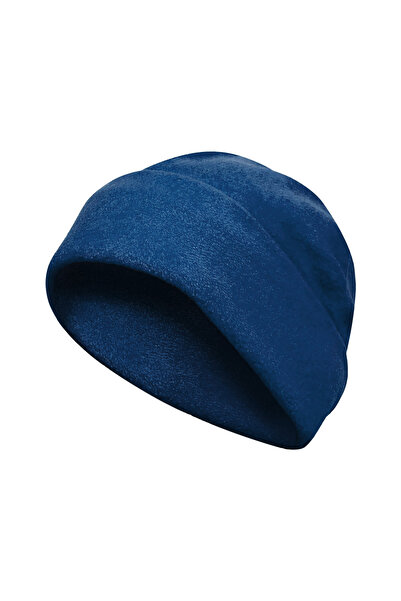 Cottonland Unisex Beanie Thick Polar Fleece Beret Saks Blue