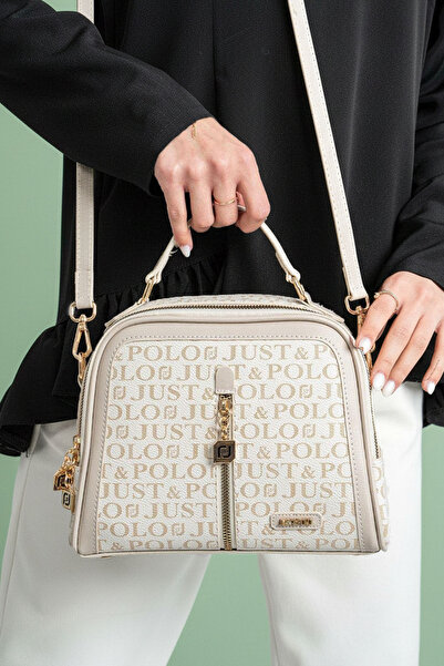 POLO CLUB Γυναικεία τσάντα ώμου & χειρός με μονό διαμέρισμα και μακρύ λουράκι (24x20 εκ.)