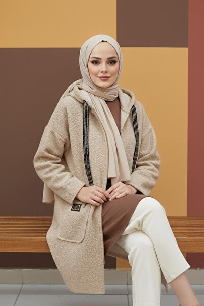 MODARTE Kapşonlu Fermuarlı Mont