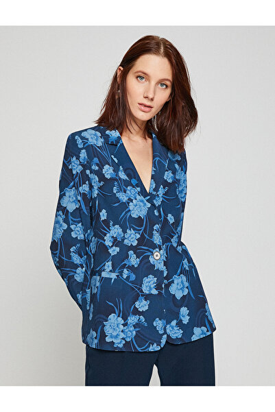 Koton Κλασικό μπουφάν με σχέδια