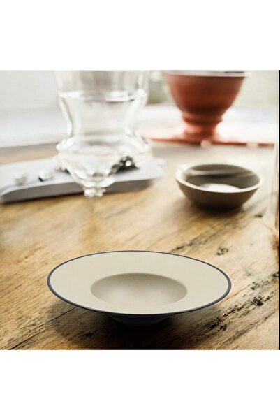 cc bin shihon Pasta serving dish/break-resistant pasta plate, set of 2, 28cm