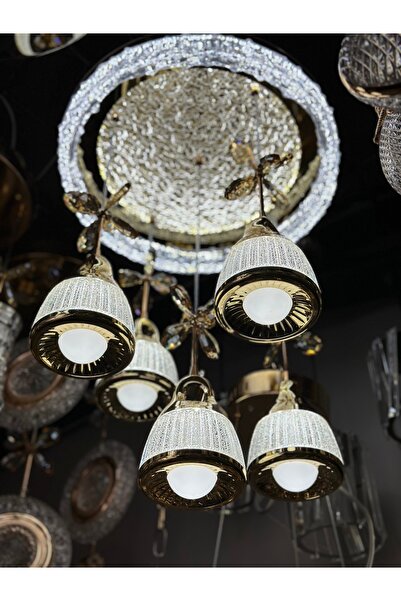 Led 5 SARKIT LÜX AVİZE 3 IŞIK SEÇENEĞİ